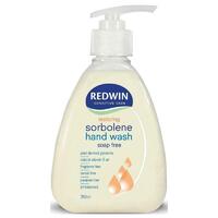 Redwin Sensitive Skin Sorbolene Hand Wash with Vitamin E 250mL Gentle Cleansing