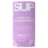 SUP Inner Glow Collagen 30 Tablets Hair Skin Nail Repair Damage Firmer Skin