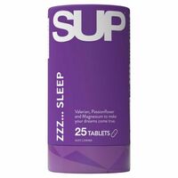 SUP ZZZ SLEEP 25 Tablets Calm Nerves Deep Sleep Restore