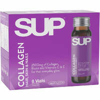 SUP Inner Glow Shots 8x50ml Vials Double Strength Collagen Nourish Skin