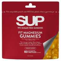 SUP Fit Magnesium Gummies 60s Fit Energy Fuel Ignite Train Pine Orange Flavour
