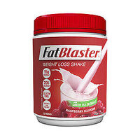NaturoPathica FatBlaster Weight Loss Shake Raspberry 30% Less Sugar 430g