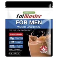 Naturopathica FatBlaster For Men Weight Loss Shake Chocolate 385g High Protein