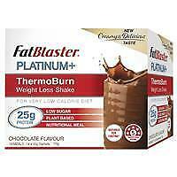 NaturoPathica FatBlaster Platinum+ ThermoBurn Shake Chocolate 14x50g