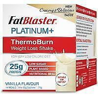 NaturoPathica FatBlaster Platinum+ ThermoBurn Shake Vanilla 14x50g