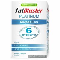Natruropathica FatBlaster Platinum Metabolism 30 Capsules Healthy Thyroid Gland