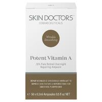 Skin Doctors Potent Vit. A Ampoules 50 Pack Repair Wrinkles Skin Damage Texture