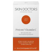 Skin Doctors Potent Vit. C Ampoules 50 Pack Antioxidant Firm Glowing Skin
