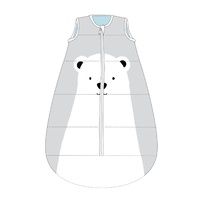 Studio Bag No Arms Cotton Fleece 0-6m My First 3.0 TOG POLAR BEAR