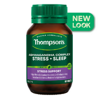 Thompson's Ashwagandha Complex Stress + Sleep 60 Tablets