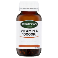 Thompson's Vitamin A 10000iu 150 Capsules Support Immune System