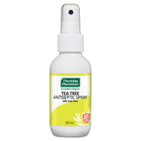 Thursday Plantation Antiseptic Spray With Aloe Vera 100ml 100% Pure Tea Tree Oil