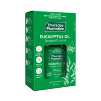 Thursday Plantation Eucalyptus Oil 100% 50ml Pure Eucalyptus Globulus Oil