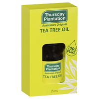 Thursday Plantation Tea Tree Oil 100% Pure Natural 15ml Made In Australia
