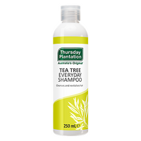 Thursday Plantation Tea Tree Shampoo 250ml Cleanses and Revitalises Hair