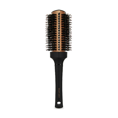 Lady Jayne Salon Pro Angled Vent Stylish Brush Combined Ceramic Copper