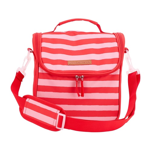 Annabel Trends Picnic Lunch Bag - Red Stripe