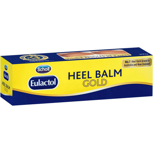 Scholl Eulactol Heel Balm 200G Formulated to moisturise&soften dry cracked heels