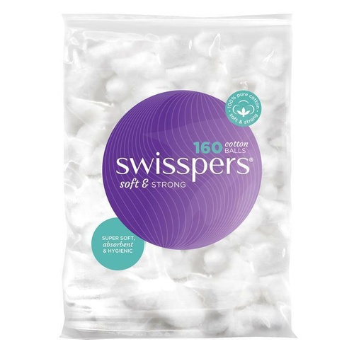 Swisspers Cotton Ball 160 White