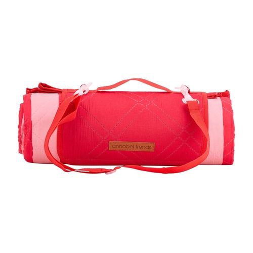 Annabel Trends Picnic Mat - Red Stripe