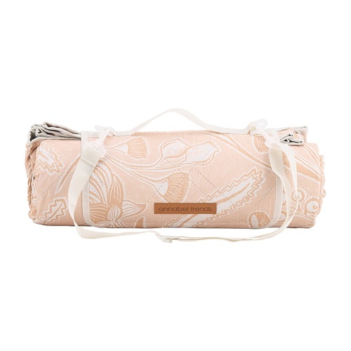 Annabel Trends Picnic Mat - Trailing Natives Tan