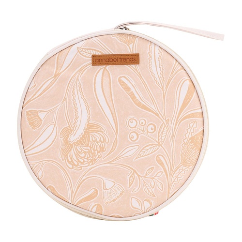 Annabel Trends Picnic Round Plate Set - Trailing Natives Tan