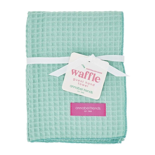 Annabel Trends Hand Towel - Waffle Cotton - Mint