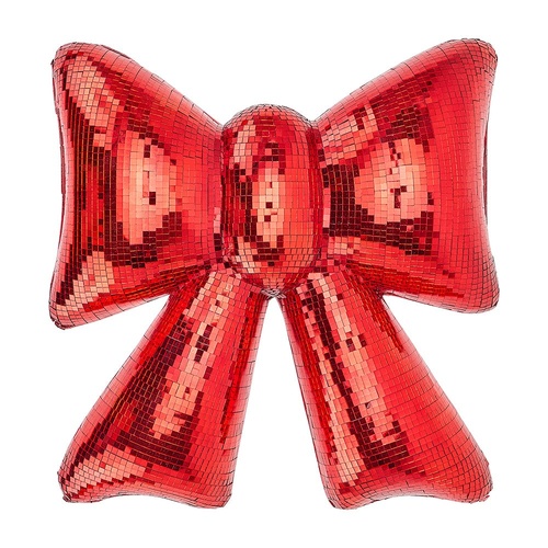 Annabel Trends Xmas Disco Door Bow - Red