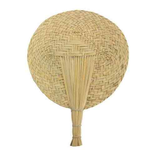 Annabel Trends Water Grass Fan Small Home Deco 100% Water Grass Handheld Fan