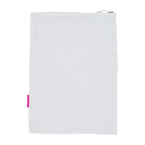 Annabel Trends Laundry Bag - Waffle Cotton - White