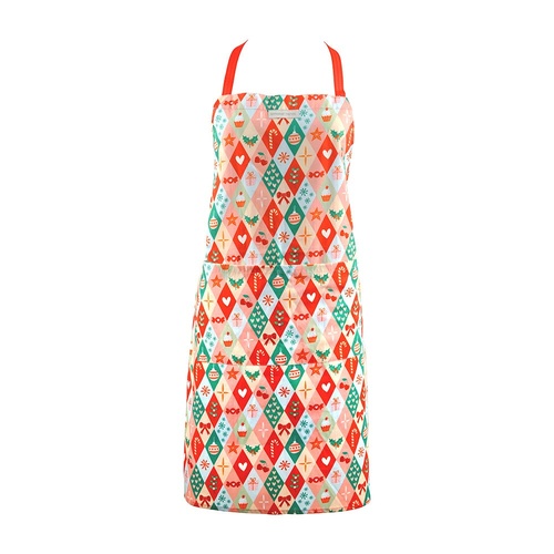 Annabel Trends Apron - Cotton - Christmas Harlequin