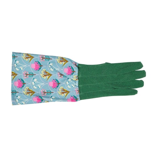 Annabel Trends Long Sleeve Garden Gloves - Cotton - Wildflower