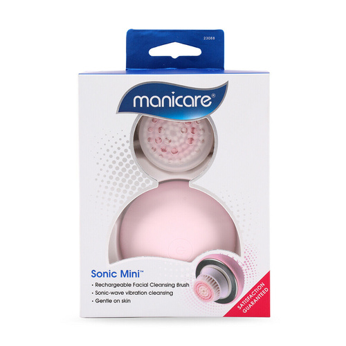 Manicare Sonic Mini Facila Cleanser Rechargeable Facial Cleansing Brush