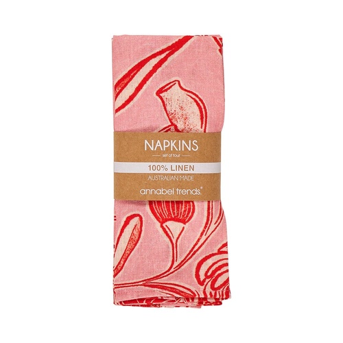 Annabel Trends Napkin Set - Linen - Trailing Natives