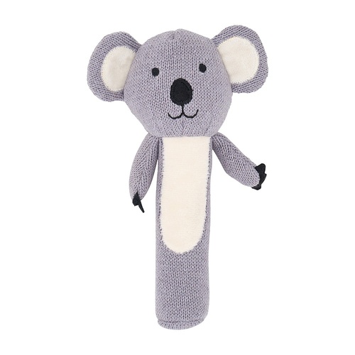 Annabel Trends Hand Rattle - Knit - Koala