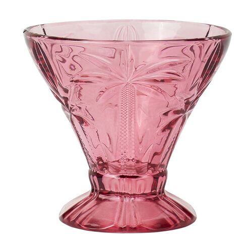 Annabel Trends Cocktail Glass Set Palm Tree Pink