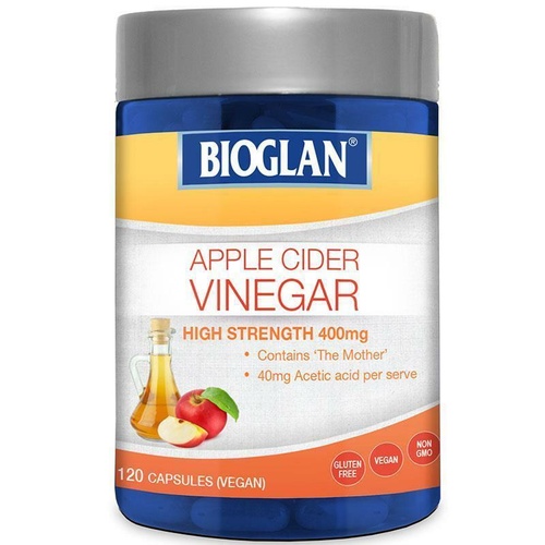 Bioglan Apple Cider Vinegar 120 Capsules Support your digestive vitality