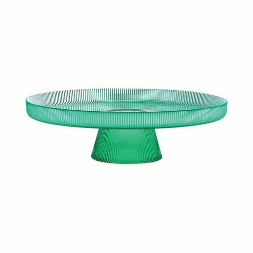 Annabel Trends Cake Stand - Green Rib