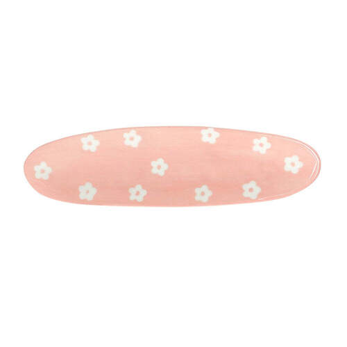 Annabel Trends Ceramic Tray - Pink