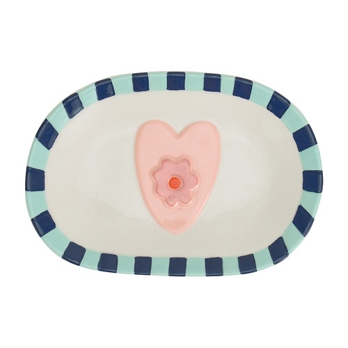 Annabel Trends Ceramic Heartfelt Plate