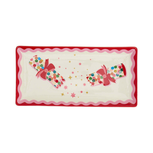 Annabel Trends Confetti Bon Bon Plate - Rectangle