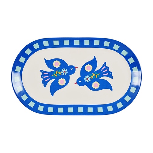 Annabel Trends Serving Platter - Fiesta Bird