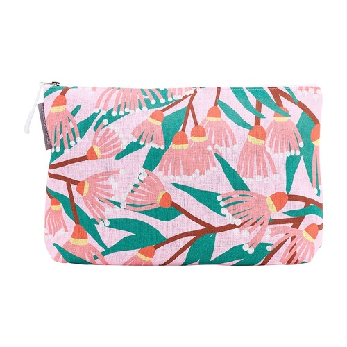 Annabel Trends Cosmetic Bag - Linen - Large - Blossom Branches