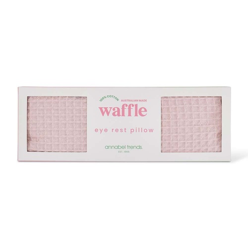 Annabel Trends Eye Rest Pillow - Waffle Cotton - Pink
