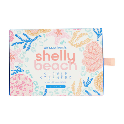 Annabel Trends Shower Steamer Gift Box - Shelly Beach 6pc