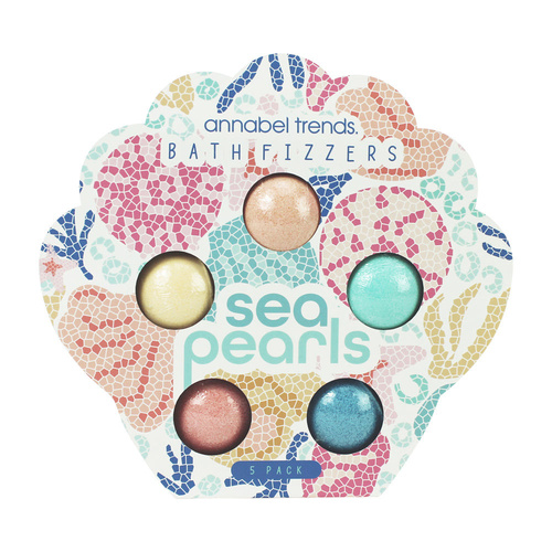 Annabel Trends Bath Fizzers - Shelly Beach Sea Pearl
