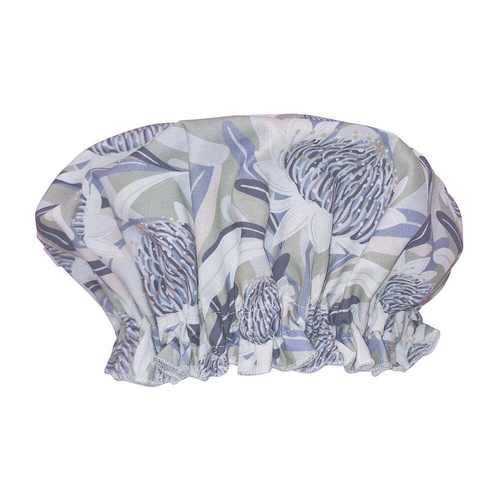 Annabel Trends Shower Cap - Cotton - Waratah Blue