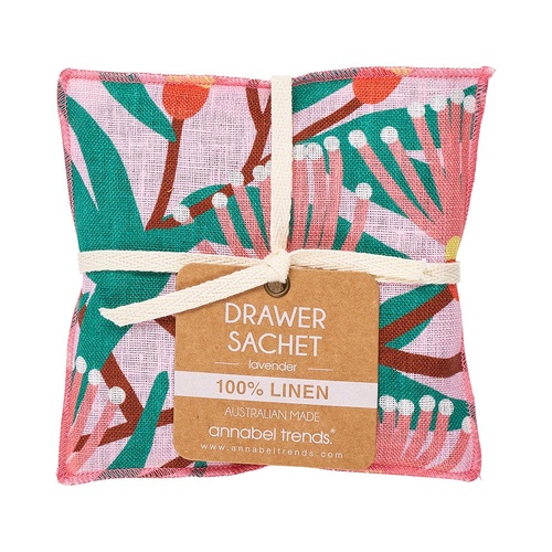 Annabel Trends Drawer Sachet - Linen - Blossom Branches