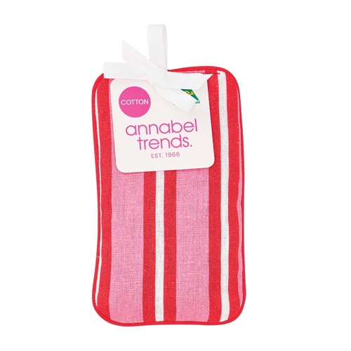 Annabel Trends Drawer Sachet - Cotton - Red & Pink Stripe