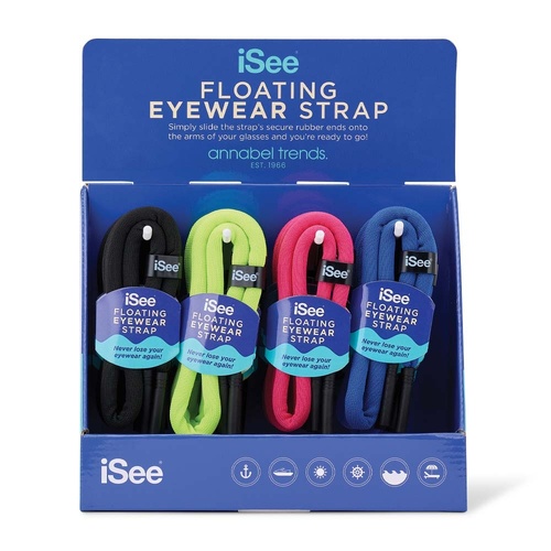 Annabel Trends iSee Floating Eyewear Strap - Counter Pack of 24